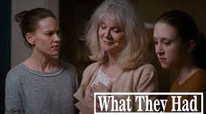 It has received moderate reviews from critics and what they had is available to watch free on kanopy and stream, download, buy on demand at amazon, vudu, google play, itunes, youtube vod online. What They Had Age Rating What They Had Movie 2018 Parents Guide
