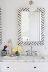 Give the gift they want. West Elm Chevron Tile Wall Mirror Design Ideas
