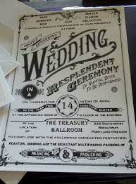 Weddings Bonnie Clyde Steampunk Wedding Invitation Steampunk Wedding Old Fashioned Wedding