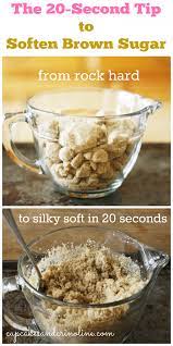 How do you soften harden brown sugar? This Is The 20 Second Secret To Soften Brown Sugar