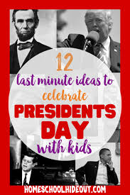Visit allkidsnetwork for tons of crafts, worksheets and more. 12 Last Minute Ideas To Celebrate President S Day Homeschool Hideout