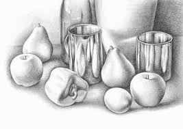 These are the absolute easiest drawing ideas for kids. Still Life Techniques Pencil Drawing