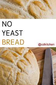 No Yeast Bread Recipe From Cdkitchen Yeast Free Breads Easiest Bread Recipe No Yeast No Yeast Bread
