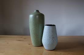 Romhild Keramik Vintage 60 70s Paar Keramik Vasen Vintage Vase Home Decor