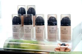 How To Choose A Revlon Foundation 9 Steps With Pictures