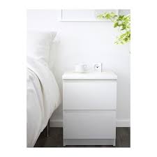 Malm 2 Drawer Chest Black Brown 15 3 4x21 5 8 Ikea White Bedroom Furniture Ikea Malm White Bedside Table