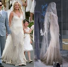 Marilyn and dita flew in on wednesday by. Celebrity Wedding Dresses Go On Display At Victoria And Albert Museum Hello