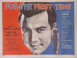 For The First Time, 1959, UK Quad film poster, 76.2 x 101.6 cm