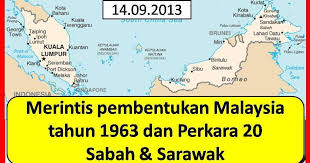 The government of sarawak has also decided to minimise the number of flights from labuan, sabah and semenanjung malaysia starting from 1st august till 14th august. Hisemudin Kasim Merintis Pembentukan Malaysia Tahun 1963 Dan Perkara 20 Sabah Sarawak