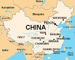 Resultado de imagen de mapa de china