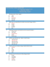 Mar 5, 2019 | total attempts: Soal Kerajinan Limbah Tekstil Klsx