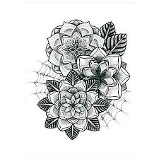 Oofayzbl 5pcs Temporary Waterproof Tattoo Sticker For Women Men Body Art Flower Dreamcatcher Decal Tattoo Sticker Use Green Ink Dovme Fikirleri Dovme Fikirler