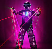 Led Robot Costume Robots Clothes Dj Traje Party Show Glow Suits For Dancer  Party Performance Electronic Music Festival Dj Show - Glow Party Supplies -  ...
