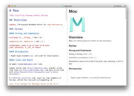 25 Io Mou Markdown Editor For Developers On Mac Os X Content Marketing Institute Notes Management Writing Goals