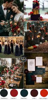 Periwinkle, powder blue, cornflower, and french blue are just. Autumn Wedding Colors 2019 Blackberry Dark Blue Maroon Spicy