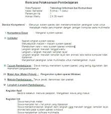 Contoh Rpp K13 Sd Kelas 3 Blog Pendidikan