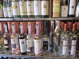 Grappa Selection At Cirace S In Boston S North End Liquor Wine Bottle Rose Wine Bottle