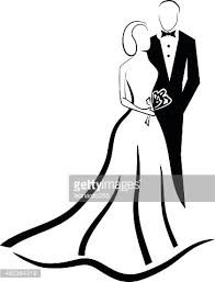 Just married , newlyweds, bride and groom set. Wedding Couple Clipart 1 566 198 Clip Arts