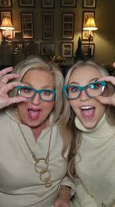 Fun and accessorized in our new eyewear! Use code EMMAGRACE15 for 15% off  your first order! I have the Larkin and Emma Grace has the Wanda, both in  Crystal Clear. @paireyewear @EMMA GRACE #pairpartner ...
