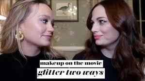 MAKE UP ON THE MOVIE: Christmas glitter two ways, with Joely Walker