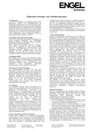 C unsere erzeugnisse sind etiketten aller art. Https Www Engelglobal Com Fileadmin Master Footer Agb Ech Engel Schweiz Allg Vertrags Und Lieferbedingungen Pdf
