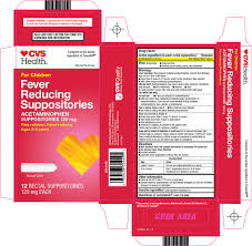 Cvs Pharmacy Inc Fever Reducing Suppositories Drug Facts