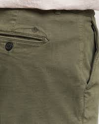 Morris Jeffrey Short Chino Shorts Olive at CareOfCarl.com