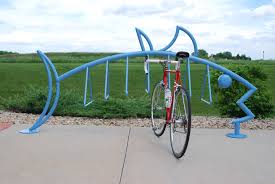 Custom Fish Bike Rack By Madrax Custombikerack Fishbikerack Bikerack Bicyclerack Madrax Custom Bikes Bike Bicycle Rack