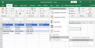 Remove conditional formatting by pointing at cells. Learn How To Remove Conditional Formatting Excelchat