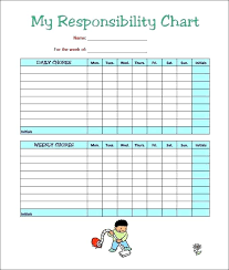 62 Explanatory Free Editable Printable Chore Charts For Adults