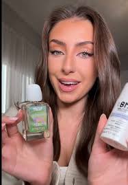 Trying the mac fizzy feels lip balm shade “taste for bubbles”