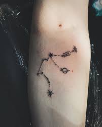 Aquarius Tattoo Aesthetic Aquarius Tattoo Aquarius Constellation Tattoo Aquarious Tattoo