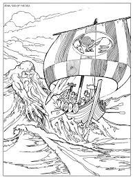 Viking coloring pages for adults. Pin On Mythological Coloring
