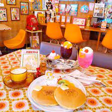 昭和レトロ喫茶セピア 柴又 table settings table