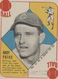 1951 Bowman #106 Andy Mullin Period Signed Auto