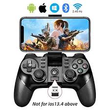 Vbepos Mobile Game Controller 2 4g Wireless Gamepad Bluetooth Gaming Joystick Compatible With Iphone Ios Android Phon 4g Wireless Game Controller Android Phone