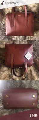Fossil Medium Brown Leather Sydney Satchel Satchel Brown Leather Medium Brown