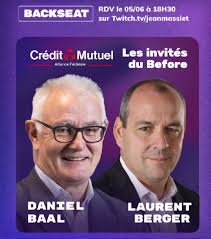 Je suis ce matin à 9h30 l'invité de @viguier_cyril pour l'émission "Face  aux territoires" sur @TV5MONDE. Et ce soir à 18h30, avec @LaurentBerger44,  nous participerons à BACKSTEAT sur Twitch.