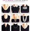 Common with pearl strands and will hang below the bosom. 1