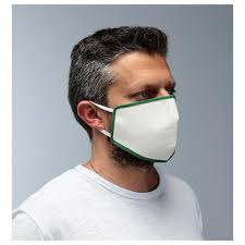 Black satin face mask with filter pocket, satin face mask, breathable everyday face mask, washable reusable mask, adjustable earstraps mask flawlessdrips 5 out of 5 stars (11,778) sale price $6.74 $ 6.74 $ 8.99 original price $8.99 (25% off. Fabric Reusable Mask With Green Edge Online Sales On Holyart Com