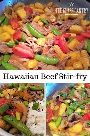 Hawaiian Beef Stir Fry Recipe Stir Fry Beef Stir Fry Healthy Beef Recipes