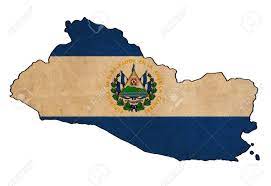 El Salvador Map On El Salvador Flag Drawing Grunge And Retro Flag Series Stock Photo Picture And Royalty Free Image Image 21326341