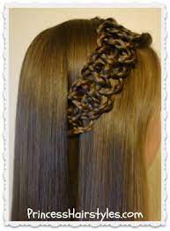 Braided 4 Strand Slide Up Accent Hairstyle Tutorial Hair Styles Hair Tutorial Cool Braid Hairstyles