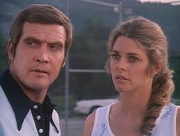 Just caught the ending to the Six Million Dollar man the other day. A very  emotionable ending of Jaime driving off into the sunset was made a little  more bearable when I