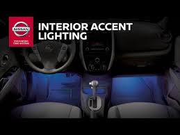 Interior Accent Lighting Genuine Nissan Accessories Youtube