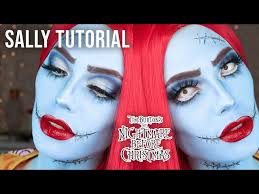 SALLY (NIGHTMARE BEFORE CHRISTMAS) MAKEUP TUTORIAL