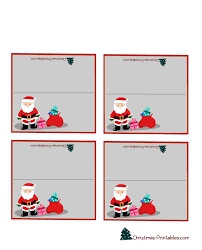 Diy christmas name / place cards {here is a little run down on how i made them}: Free Printable Christmas Place Cards