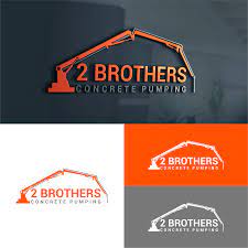 2 brothers concrete pumping ltd is a private limited company situated at 9 cannock walk, fareham po14 1jz. Logo Design For 2 Brothers Concrete Pumping By Tejo Design 23934759