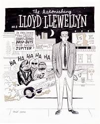 Lloyd Llewellyn 3 Dan Clowes Original Art Jpg 2 425 3 000 Pixels Daniel Clowes Comic Books Art Art