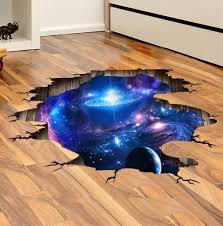 Save And Share If You Want This Outer Space 3d Floor Sticker Free Shipping Secured Payment Gatewa Wall Stickers Living Room Kid Room Decor Floor Decal